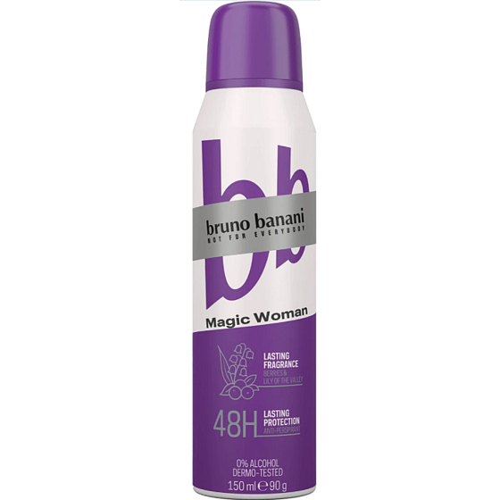 Bruno Banani Magic Woman antiperspirant deodoran sprej pro ženy 150 ml