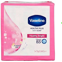 Vaseline mýdlo Healthy Bright, 3x 75 g
