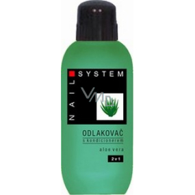 Nail System Aloe Vera s kondicionérem odlakovač na nehty 100 ml