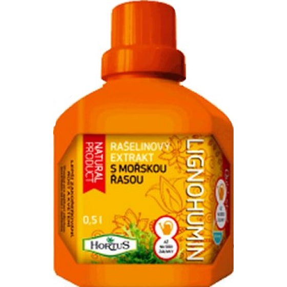 Hortus Lignohumin rašelinový extrakt s mořskou řasou 500 ml