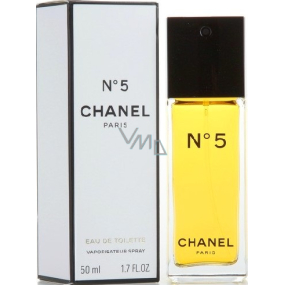 Chanel No.5 toaletní voda pro ženy 50 ml s rozprašovačem