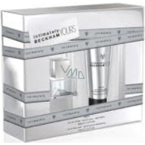 David Beckham DvB Intimately Yours for Him toaletní voda 30 ml + Sprchový gel 75 ml, dárková sada