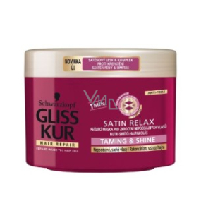 Gliss Kur Satin Relax regenerační maska na vlasy 300 ml
