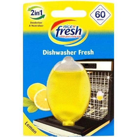 Nice N Fresh Lemon 2v1 osvěžovač do myčky nádobí 1 kus