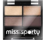 Miss Sporty Studio Colour Quattro oční stíny 403 Smoky Brown Eyes 3,2 g