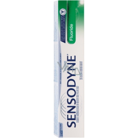 Sensodyne Fluoride s obsahem nitrátu draselného zubní pasta snižuje citlivost zubů a obnažených krčků 50 ml