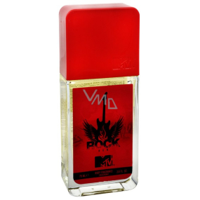 MTV Rock Woman parfémovaný deodorant sklo pro ženy 75 ml