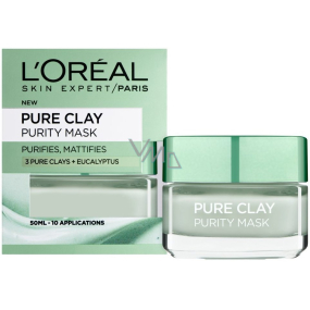 Loreal Paris Pure Clay Purity Mask čisticí pleťová maska 50 ml