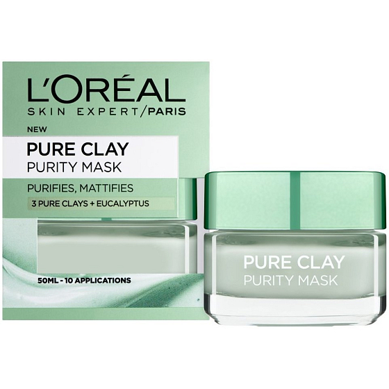 Loreal Paris Pure Clay Purity Mask čisticí pleťová maska 50 ml