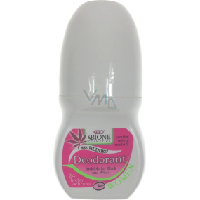 Bione Cosmetics Růžový XXL kuličkový antiperspirant deodorant roll-on pro ženy 80 ml