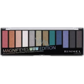 Rimmel London Magnifeyes Paleta očních stínů 006 Wow Edition 14,16 g