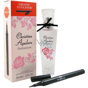 Christina Aguilera Definition parfémovaná voda pro ženy 30 ml + oční linky 1 ml, duopack