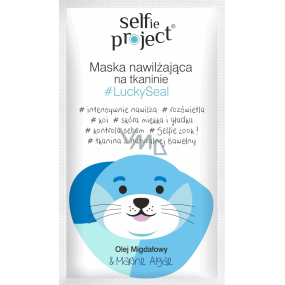 Selfie Project LuckySeal hydratační textilní pleťová maska 15 ml