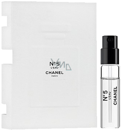 Chanel No.5 L Eau eau de toilette for women 1.5 ml with spray, vial