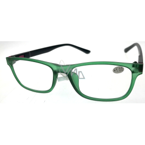 Berkeley Čtecí dioptrické brýle +1,0 plast zelené, černé postranice 1 kus MC2184