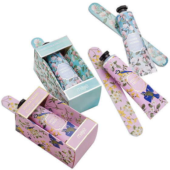 Moje Magnolie a Orchidea krém na ruce 30 ml + pilník, kosmetická sada