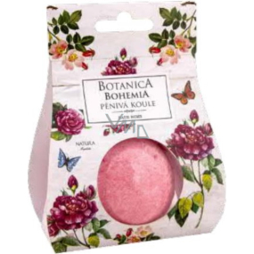 Bohemia Gifts Botanica Šípek a růže šumivá pěnivá koule v odnosném obalu 100 g
