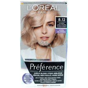 Loreal Paris Préférence barva na vlasy 8.12 Alaska Studená světlá blond