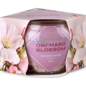 Emocio Dekor Orchard Blossom - Ovocný květ vonná svíčka sklo 70 x 62 mm 85 g