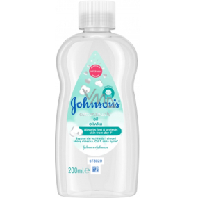 Johnson & Johnson Baby Cottontouch olej na tělo a vlasy pro děti 200 ml