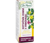 Dr. Popov Kotvičník zemní s vrbovkou bylinné kapky podporují zdravou hormonální aktivitu a prostatu doplněk stravy 100 ml
