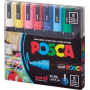 Posca Univerzální sada akrylátových popisovačů 1,8 - 2,5 mm Mix základních barev 8 kusů PC-5M