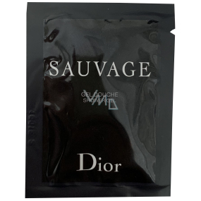 Christian Dior Sauvage sprchový gel pro muže 5 ml, Miniatura