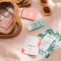 Payot Travel Kit Bubble Mask hloubkově čisticí peelingová maska 5 ml + Hydra 24+ Creme Glacée hydratační pleťový krém 30 ml + Roselift Collagéne hydrogelová maska na oční okolí 2 kusy + Morning Mask Water Power hydratační textilní maska 1 kus, kosmetická sada