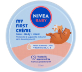 Nivea Baby My first créme krém na tvář, tělo a zadeček 75 ml