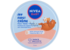 Nivea Baby My first créme krém na tvář, tělo a zadeček 75 ml