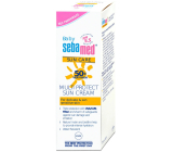 SebaMed Baby Sun Care OF50+ opalovací krém pro děti bez parfemace 75 ml