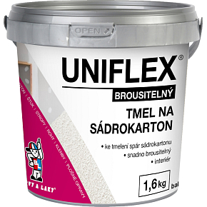 Uniflex tmel na sádrokarton brousitelný, 1,6 kg