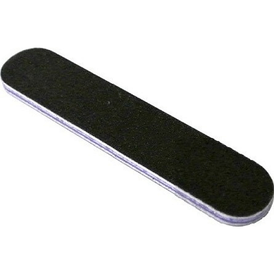 Pilník na nehty smirkový černý 9 cm 1 kus