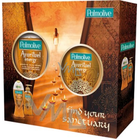 Palmolive Ayurituel Energy sprchový gel 250 ml + tekuté mýdlo 250 ml, kosmetická sada