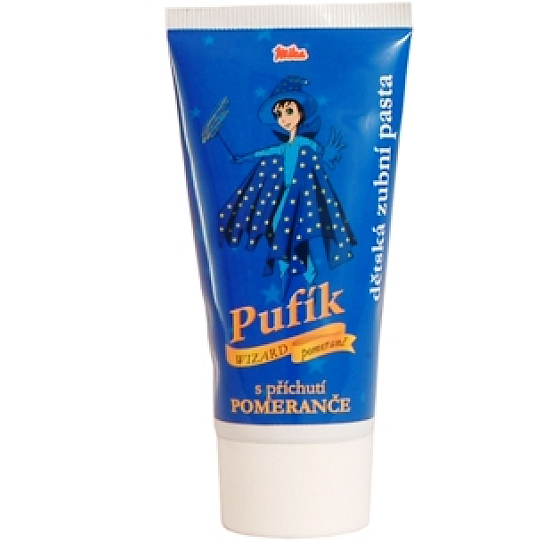 Mika Pufík Čaroděj pomeranč zubní pasta 50 ml