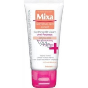 Mixa Soothing BB Cream Anti-Redness zklidňující BB krém Natural Rose 50 ml