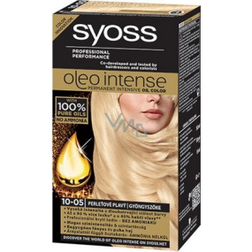 Syoss Oleo Intense Colorbarva na vlasy bez amoniaku 10-05 perleťově plavý