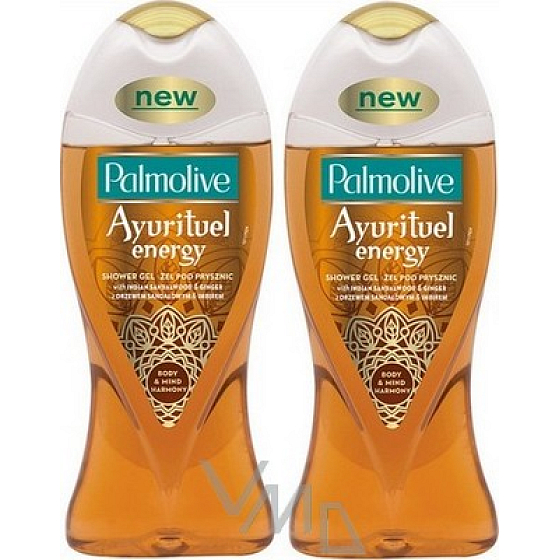 Palmolive Ayurituel Energy Duo sprchový gel 2 x 250 ml