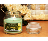 Lima Aroma Dreams Zelený čaj aromatická svíčka sklenička s víčkem 120 g
