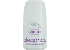 Ziaja Elegance Creamy kuličkový antiperspirant deodorant krémový roll-on pro ženy 60 ml