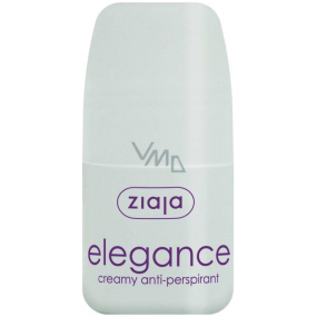 Ziaja Elegance Creamy kuličkový antiperspirant deodorant krémový roll-on pro ženy 60 ml