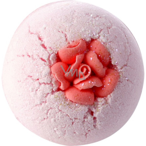 Bomb Cosmetics Růžová slečinka Šumivý balistik do koupele 160 g