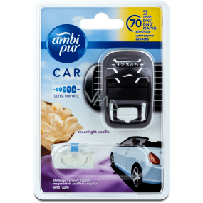 Ambi Pur Car Moonlight Vanilla kompletní strojek 7 ml