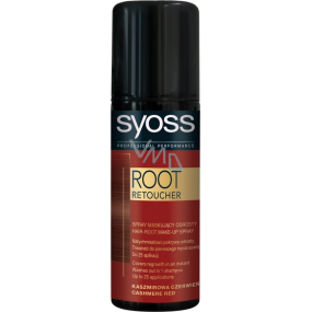 Syoss Root Retoucher sprej na odrosty kašmírově červený 120 ml