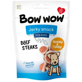 Bow Wow Kotletky s hovězí příchutí 80 g