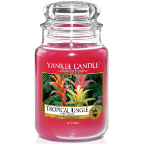 Yankee Candle Tropical Jungle - Tropická džungle vonná svíčka Classic velká sklo 623 g