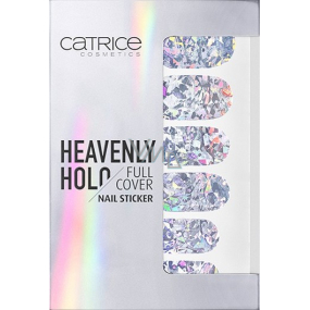 Catrice Heavenly Holo Full Cover Nail Sticker nálepky na nehty 01 Xoxo Holo 1 aršík