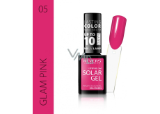 Revers Solar Gel gelový lak na nehty 05 Glam Pink 12 ml