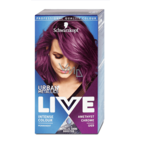 Schwarzkopf Live Urban Metallics barva na vlasy U69 Amethyst Chrome