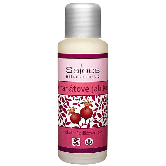 Saloos Make-up Removal Oil Granátové jablko 2v1 odličovací olej i voděodolný make-up 50 ml